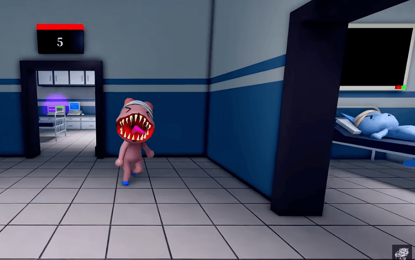 Ambulance Fanged Patient Animal Hospital anomaly screenshot with sharp teeth