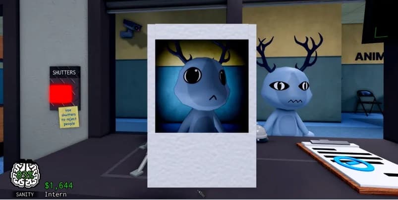 Different Eyes Animal Hospital photo anomaly evidence with mismatched eyes