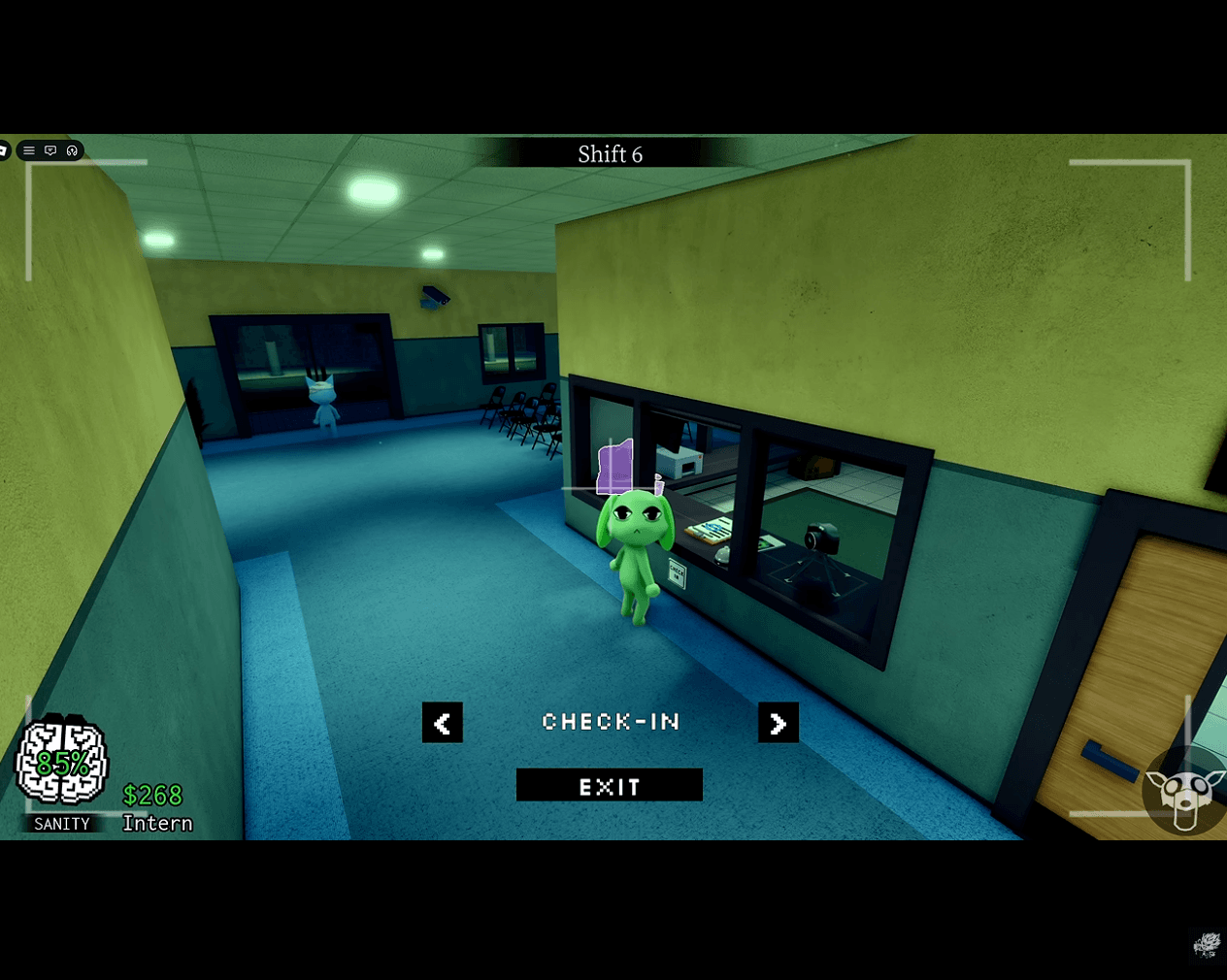 Staring at the Camera Animal Hospital CCTV anomaly screenshot