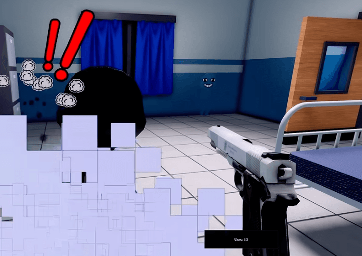 Wall Shadow Stalker Animal Hospital anomaly gun response evidence
